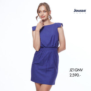 JOUSSE ชุดเดรส Dress NEW JOUSSE  สีน้ำเงินยาวปานกลาง (JZ1GNV)