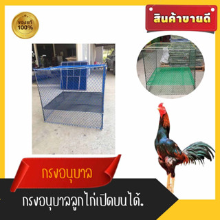 กรงอนุบาล กรงอนุบาลลูกไก่ กรงไก่น้อย เชือกใหญ่เบอร์15 แข็งแรง ทน