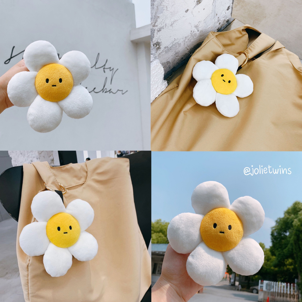 ส่งจากไทย💛 PP พวงกุญแจ Daisy เดซี่ ดอกไม้ ตุ๊กตาน่ารัก พวงกุญแจตุ๊กตา สะพายกระเป๋าน่ารัก