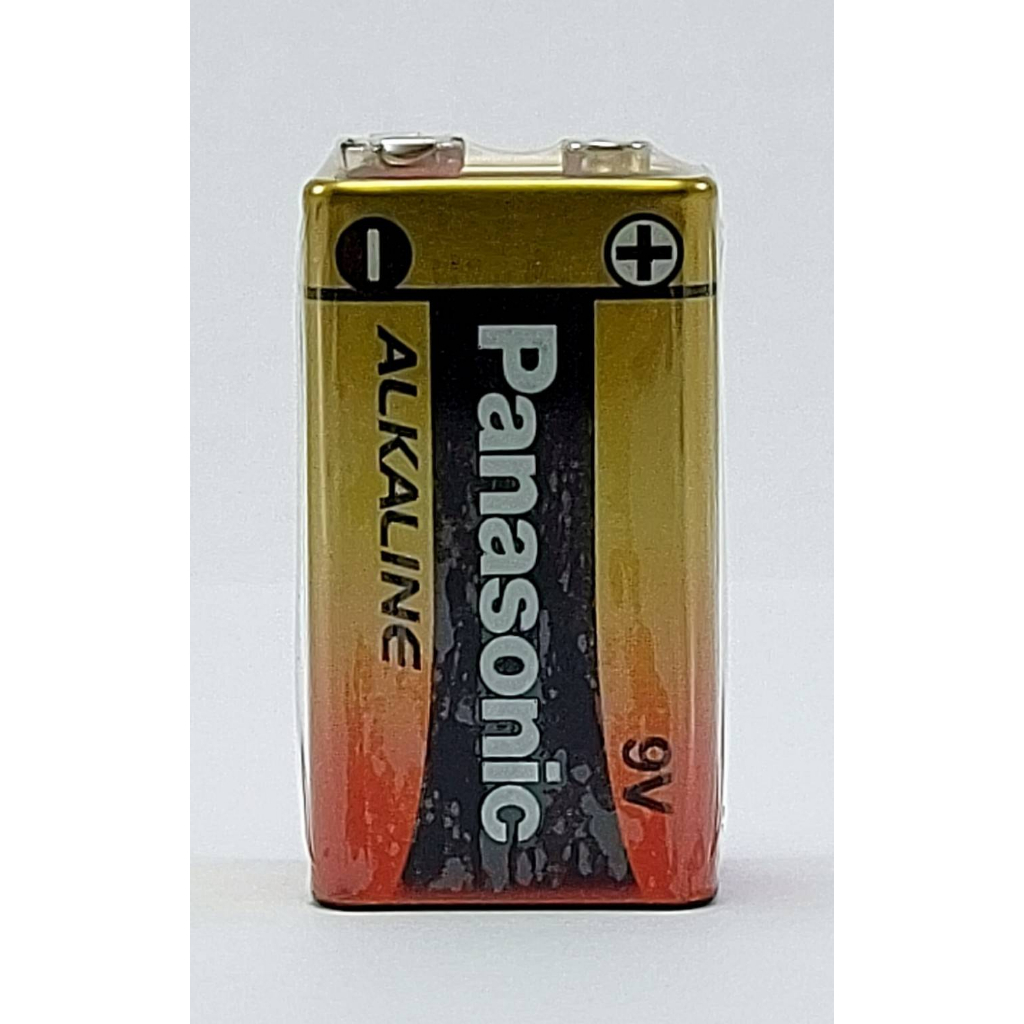 Panasonic Alkaline 9V แพ็ค 1 ก้อน จำนวน 1 ก้อน (ของแท้ พานาโซนิคไทย)