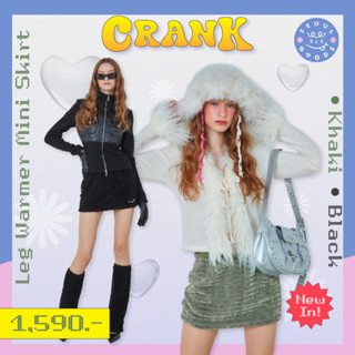 CRANK - LEG WARMER MINI SKIRT กระโปรงสุดแซ่บสไตล์ Y2K