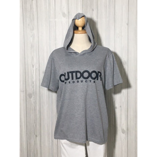 เสื้อยืดแขนสั้น มีฮู้ด มือสอง Brand : OUTDOOR PRODUCTS