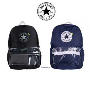 CONVERSE CHUCK PATCH BACKPACK กระเป๋าเป้คอนเวิร์ส กระเป๋าโน๊ตบุ๊ค CON9A5472BKOS Size OS