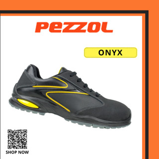 รองเท้านิรภัยหุ้มส้น PEZZOL รุ่น ONYX (Size 37) หัวคอมโพสิต