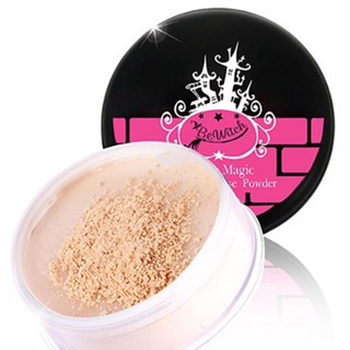 บีวิช แป้งแม่มด แป้งฝุ่นเนื้อละเอียด BEWITCH PRESTO MAGIC FINISHING LOOSE POWDER 15g. 1pc.