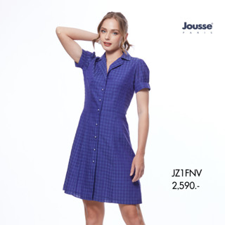 JOUSSE ชุดเดรส Dress  สีน้ำเงิน ใส่สบาย (JZ1FNV)