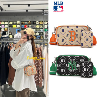 กระเป๋ากล้อง MLB NY MONOGRAM UNISEX BACKPACK กระเป๋าสะพายพาดลำตัว New York Yankees 2023กระเป๋าเป้ใหม่ กระเป๋าชายและหญิง