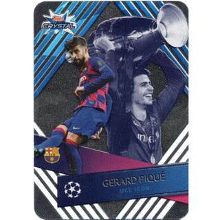 1 x Gerard Pique #124 Topps CRYSTAL 2019/20 cards