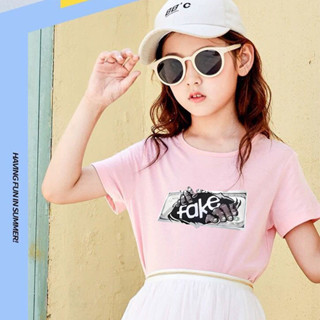 K-2297-SHORT 7สี เสื้อยืดเด็ก เสื้อเด็กน่ารัก เสื้อเด็กราคาปลีก-ส่ง