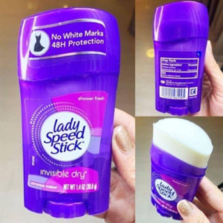 🔥แท้💯%🔥 Lady Speed Stick Invisible Dry Deodorant 39.6g