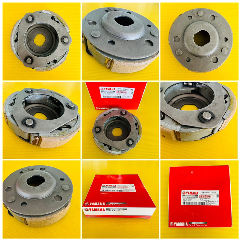 ครัช3ก้อน GT125-i grandfilanoปี2014-2017 qbix แท้ WS 2PH-E6620-01