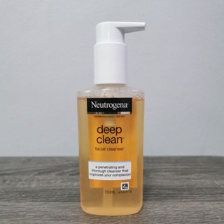 Neutrogena Deep Clean Facial Cleanser 150 ml Exp.08/2025