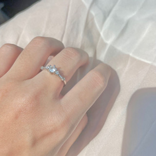 Marry me S925 แหวนเงินแท้ ปรับขนาดได้ หรูหราแต่ยัง Minimal