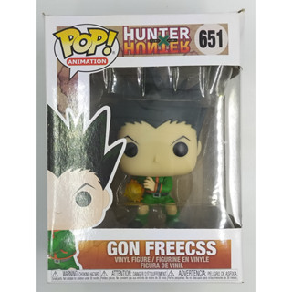 Funko Pop Hunter x Hunter - Gon Preecss #651 (กล่องมีตำหนิ)