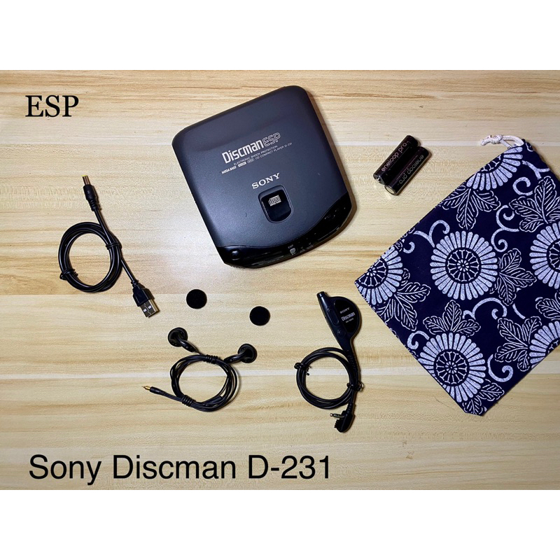 sony cd discman walkman เครื่องเล่นเพลง เครื่องเล่น ซีดี