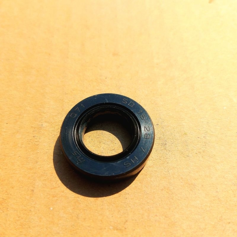 ซีลแกนสตาร์ท,ซีลกันน้ำมัน, 16x28x7 Honda Wave125,Sonic,Nova,Dash,Smile,Tena,Ls,Beat " 91204-MC7-003 