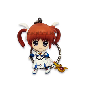 ทาคามาจิ นาโนฮะ (Takamachi Nanoha) พวงกุญแจการ์ตูน สาวน้อยจอมเวท นาโนฮะ งานลิขสิทธิ์แท้นำเข้าจากญี่ปุ่น