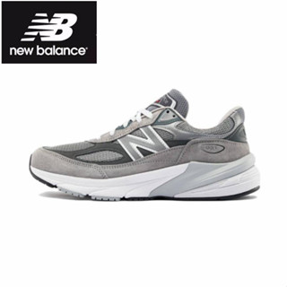 New Balance 990 v6 grey Sports shoes style ของแท้ 100 %