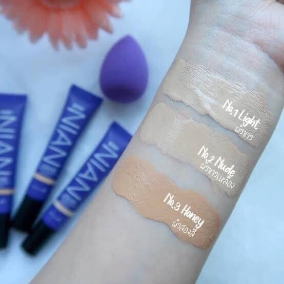 Deesay Nian Liquid Primer & Foundation Spf 30 Pa+++  ดีเซย์ เนียน แบบซอง รองพื้น กันแดด มี3เฉดสี - รูปที่ 7