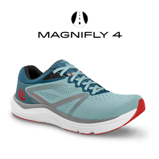 TOPO ATHLETIC ROAD MAGNIFLY 4 MENS RUNNING SHOES รองเท้าวิ่งผู้ชาย (M051-ฟ้า)