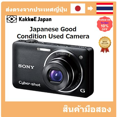 【ญี่ปุ่น กล้องมือสอง】[Japan Used Camera] Sony Sony Digital Camera CYBERSHOT WX5 (12.2 million pixels CMOS/Optical X5) Black DSC-WX5/B