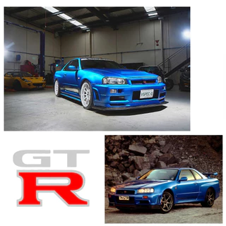 โมเดลรถเหล็ก Nissan GT-R R34 ลิขสิทธิ์แท้ งาน SPEED CITY จำหน่ายเฉพาะร้าน Toys RUS สเกล1/60 โมเดลรถ รถเหล็ก