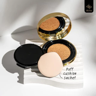 ((ตลับ)) เดอร์ร่าคุชชั่น ปกปิด เนียนกริบ บางเบา ไม่เป็นคราบ DERRA Cushion 10 g.