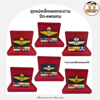 (แผงกระดานแม่เหล็ก) แพรแถบ - ปีกร่ม แม่เหล็กสบัดไม่หลุด