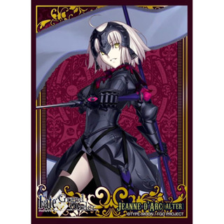 [เศษสลีฟ แยกซอง 1 ใบ Dark Jeanne 0073] Character Sleeve Fate Grand Order Jeanne D Arc Alter - สลีฟการ์ด,ซองใส่การ์ด