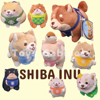 พวงกุญแจตุ๊กตา Shiba inu หมาชิบะ ตาปัก Shiba Mameshiba Brothers - Big Gathering ของแท้ ลิขสิทธิ์ญี่ปุ่น