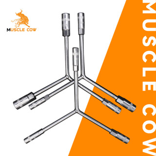 MUSCLE COW ประแจบล็อค 6 เหลี่ยม ตัววาย ประแจบ๊อกตัววาย ตัว Y บล๊อกตัว Y ขนาด 8-9-10 หรือ 8-10-12 หรือ 10-12-14