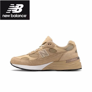 New Balance 992 khaki Sports shoes style ของแท้ 100 %