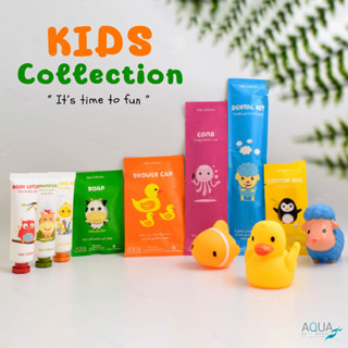 [แพ็คชนิดละ100ชิ้น] รุ่น Kids ซองกระดาษ งานซอง ของใช้ในโรงแรม ของโรงแรม Amenities Kit ของใช้ในห้องน้ำ hotel supplies อเม