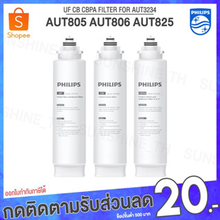 (พร้อมส่ง) Philips AUT805 AUT806 AUT825 Filter ไส้กรองน้ำดื่ม สำหรับ เครื่องกรองน้ำ รุ่น RO AUT3234