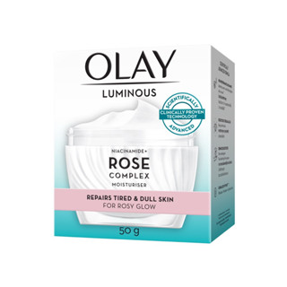 New🌟 Olay Luminous Niacinamide + Rose Complex Moisturizer ขนาด 50 กรัม