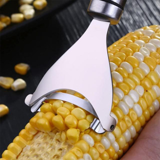 Stainless Steel Corn Grater ที่ขูดเมล็ดข้าวโพดสแตนเลส ใช้ขูดเมล็ดข้าวโพด ให้ได้เมล็ดข้าวโพดอย่างรวดเร็วและสวยงาม