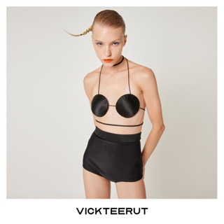 VICKTEERUT High Waist 2-Piece Bathing Suit ชุดว่ายน้ำทูพีซ