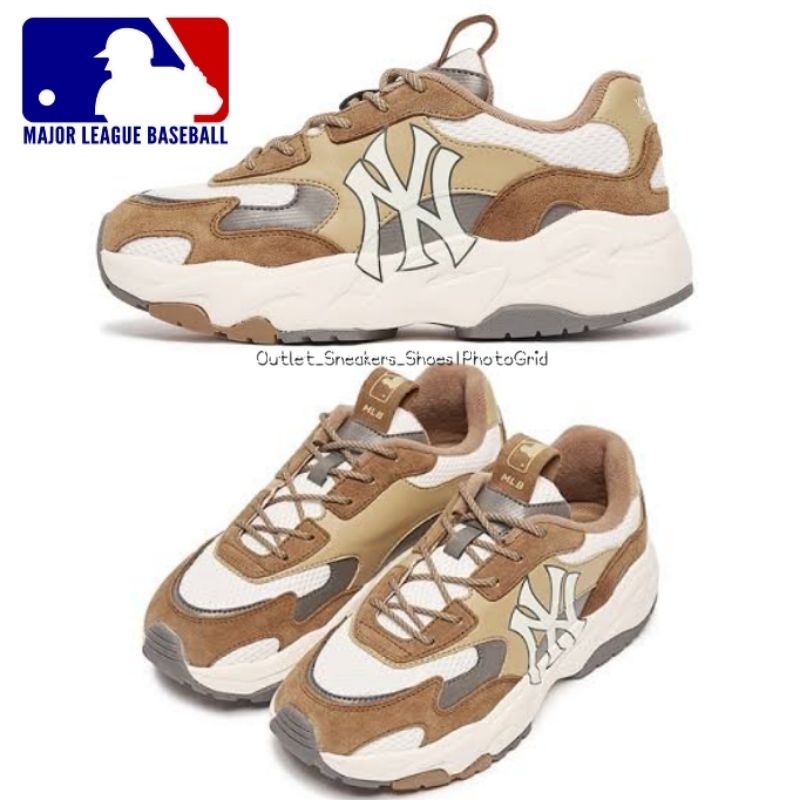 รองเท้า MLB Big Ball Chunky Lite NY Unisex ส่งฟรี