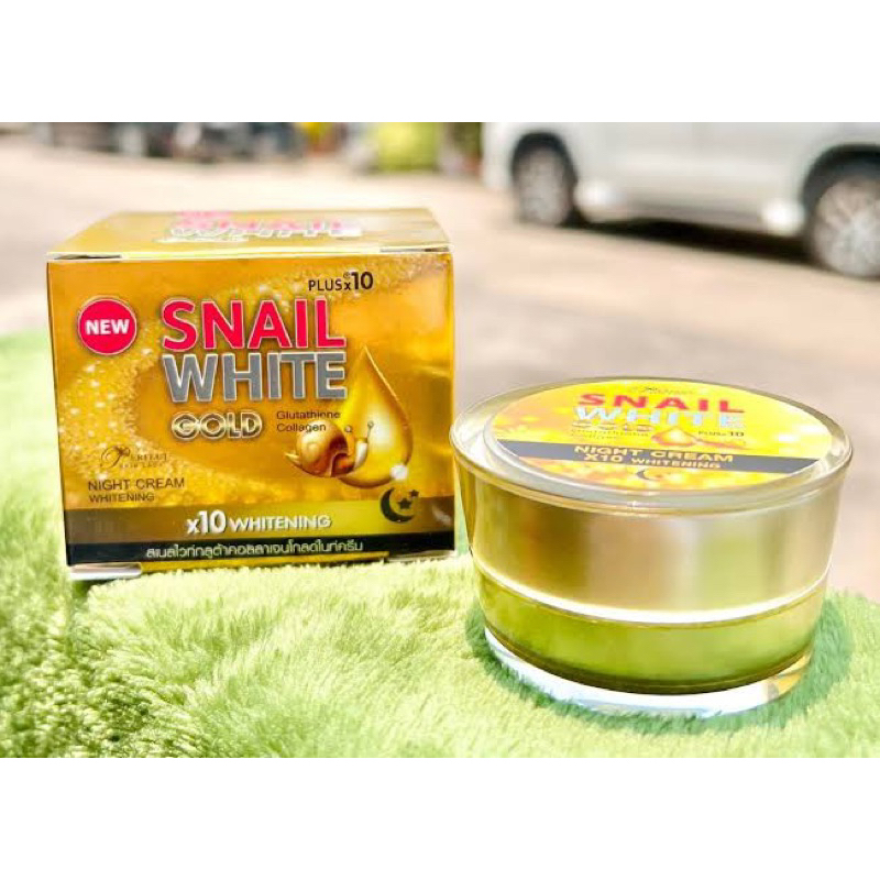 Snail White GOLD Gluta Collagen plus Night Cream 20g