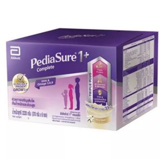 💫แบ่งขายเป็นถุง 370กรัม💫 พีเดียชัวร์ Pediasure 1+ Vanilla  นมผงพีเดียชัวร์