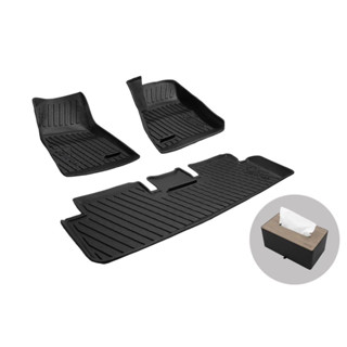 JOWUA All-Weather Floor and Trunk Liners for Tesla Model 3 (แผ่นยางปูพื้น)