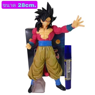 โมเดล Dragonball GT Goku ดราก้อนบอล โกคู ซุปเปอร์ไซย่า4 ขนาด25cm. มีกล่อง