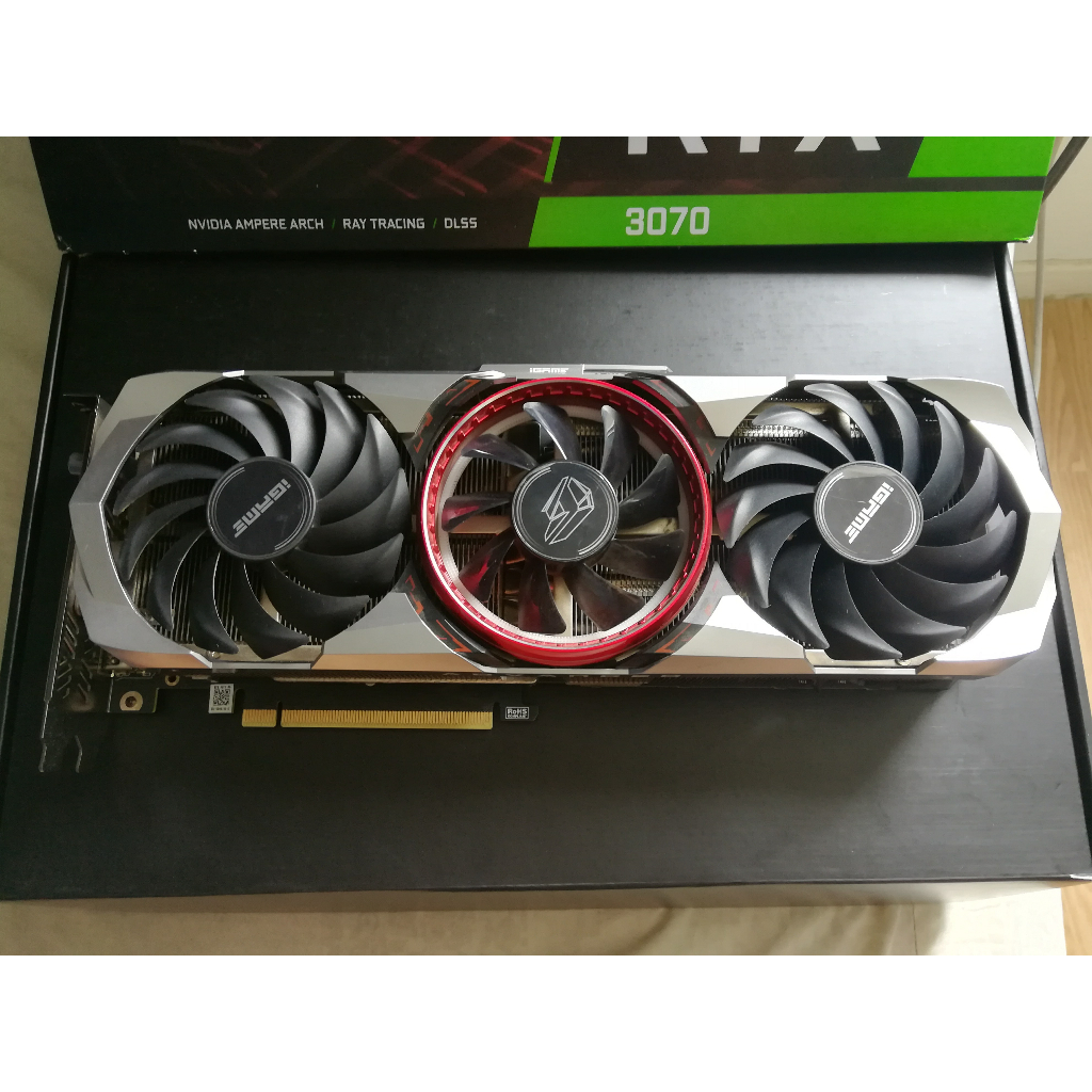 [GPU] การ์ดจอ iGame GeForce RTX 3070 Advanced OC-V [มือสอง]