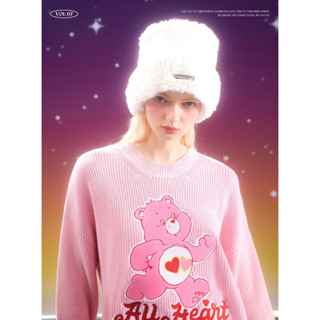 พรีออเดอร์ - Unifree x Carebears Sweater เสื้อสเวตเตอร์แคร์แบร์ เสื้อไหมพรมแคร์แบร์ สไตล์ Y2K