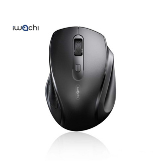 เมาส์ IWACHI เมาส์ไร้สาย เม้าส์ Wireless Mouse 2.4G DPI 800-1200-1600 ระยะการเชื่อมต่อ10เมตร