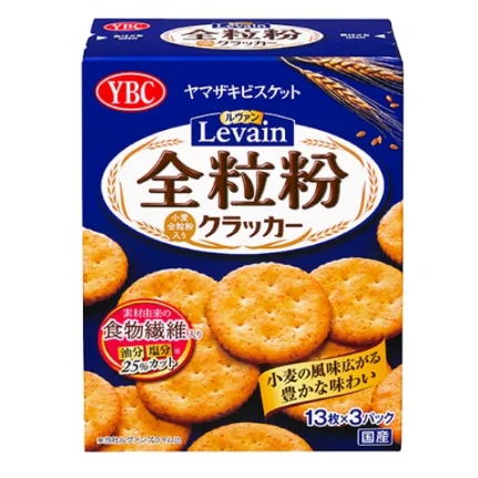 YBC Levain แครกเกอร์โฮลเกรน 157 กรัม(13x3)