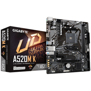 Gigabyte A520M K AMD Ryzen AM4/MicroATX เมนบอร์ด A520 M