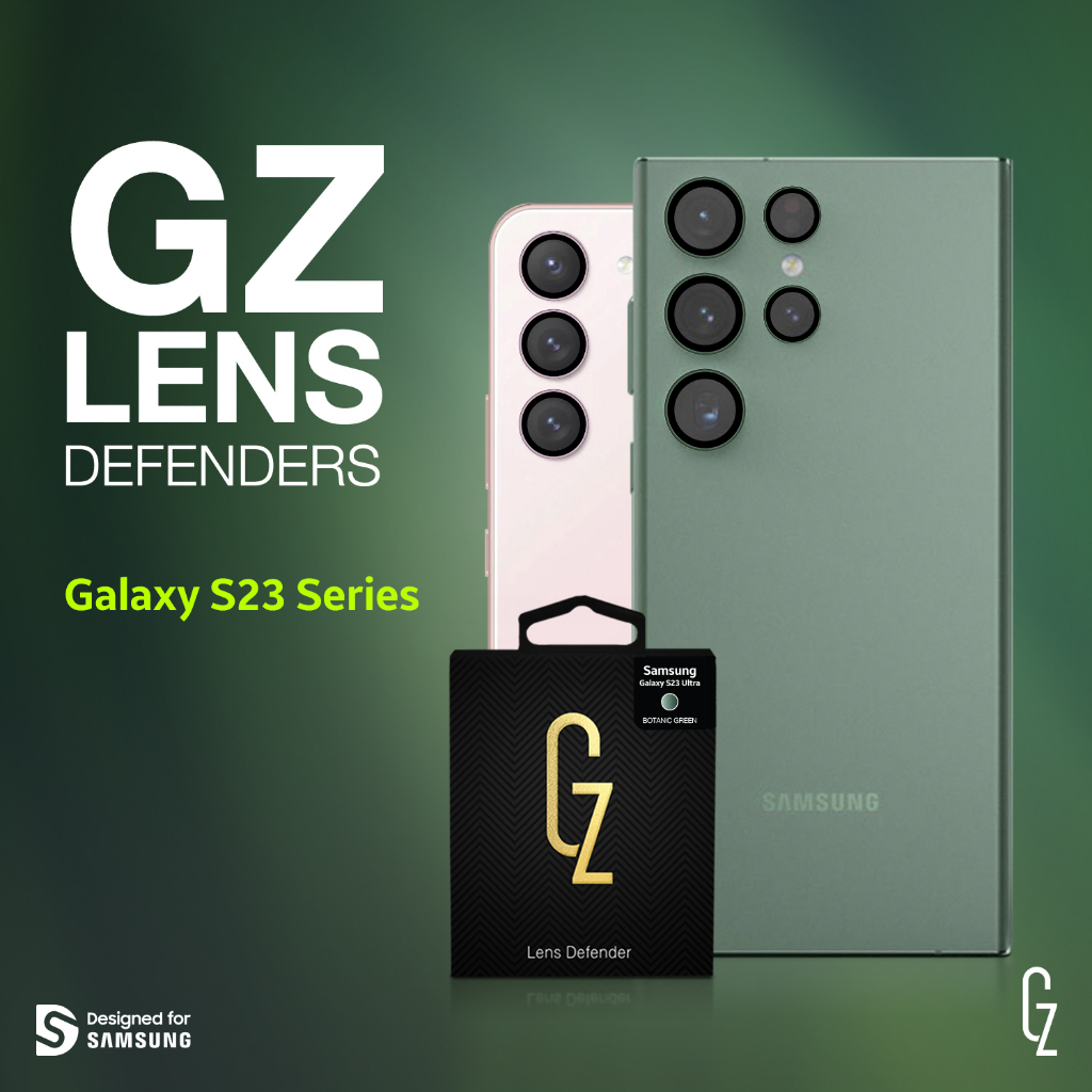 ฟิล์มป้องกันเลนส์กล้อง GZ Lens Defender สำหรับ Samsung Galaxy S23 Ultra