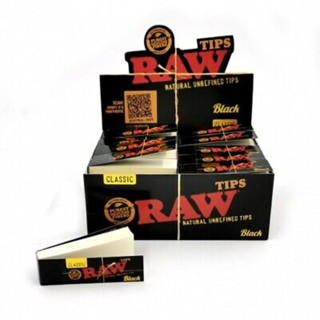 กระดาษฟิลเตอร์ Raw black tips ยกกล่อง