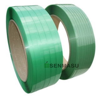 สายรัด PET  16mm x 0.75mm x 900M น้ำหนัก 15kg (มีแกน)